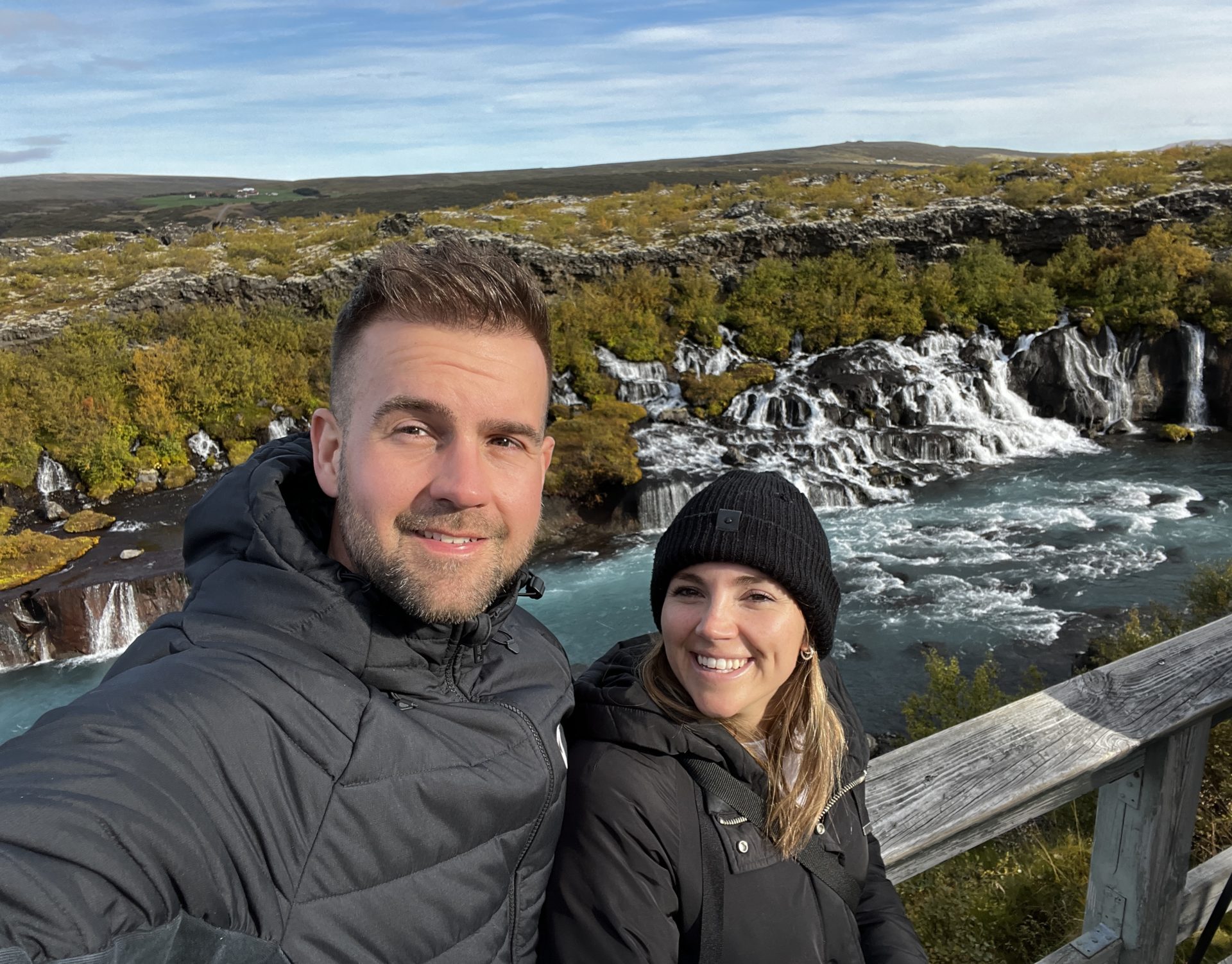 Hraunfossar | IJsland | Waterval